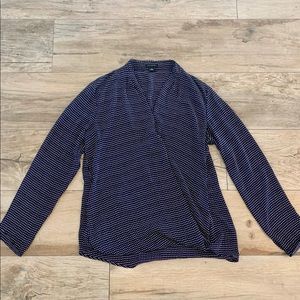 Like New - Long Sleeved Ann Taylor Wrap Blouse